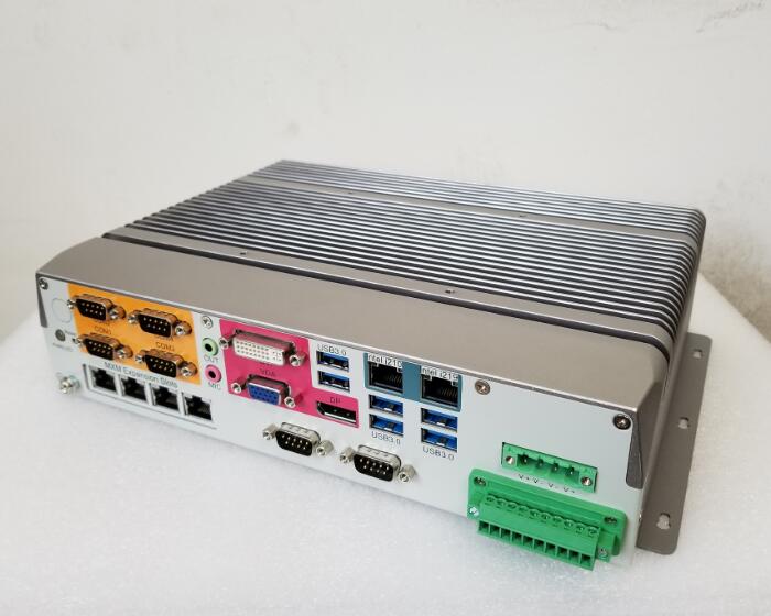 機器視覺多網口無風扇工控機BOX-6357